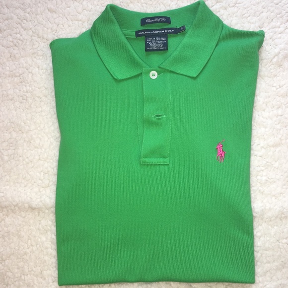 Ladies Green Ralph Lauren Golf Polo size small - Picture 2 of 3